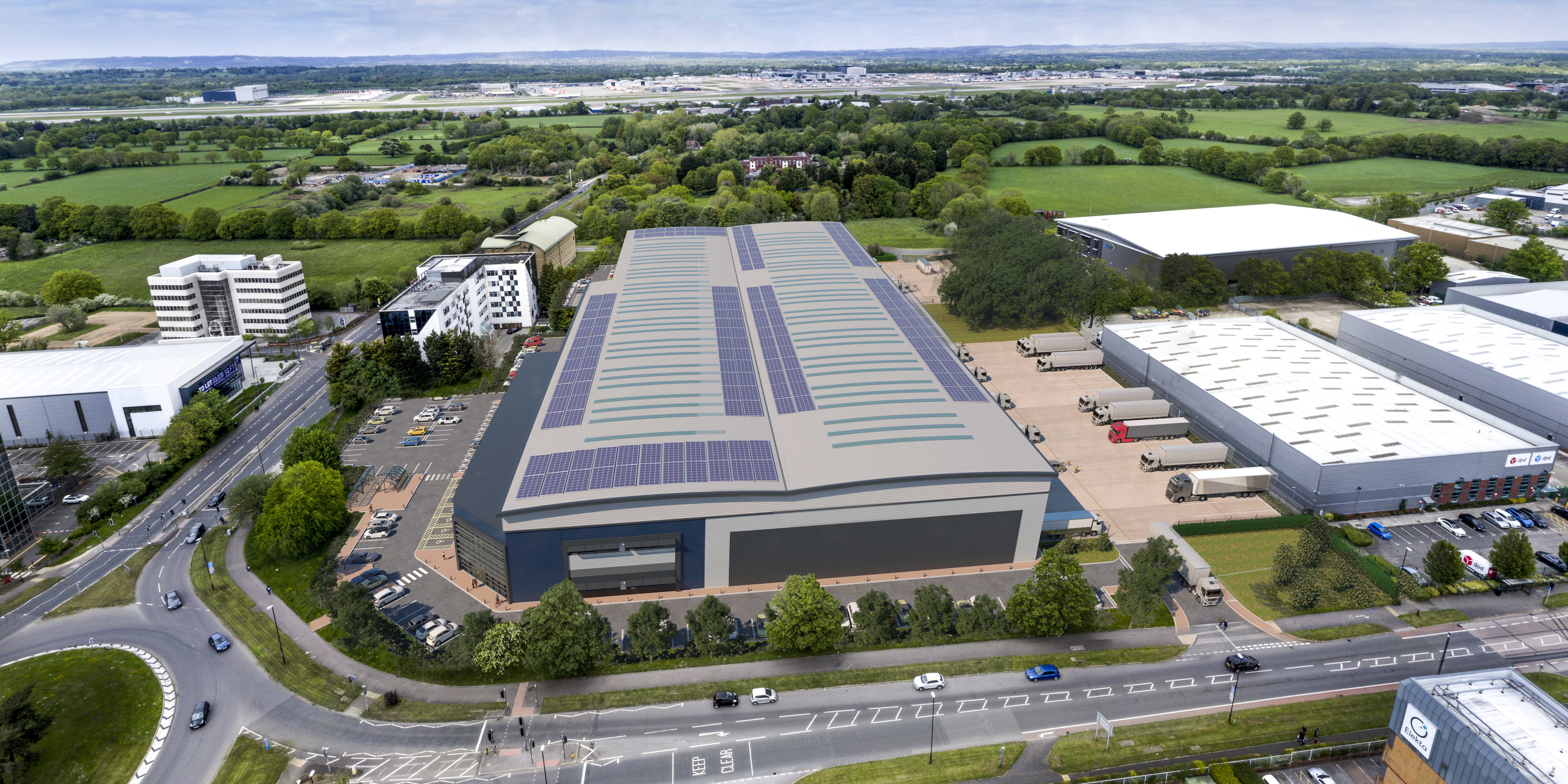 Panattoni wins planning consent for 200,000 sq ft speculative logistics development in Crawley